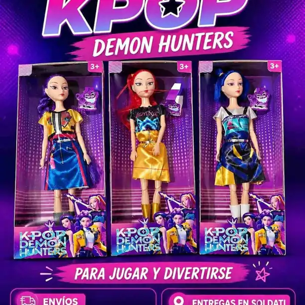 Muñecas guerreras k-pop