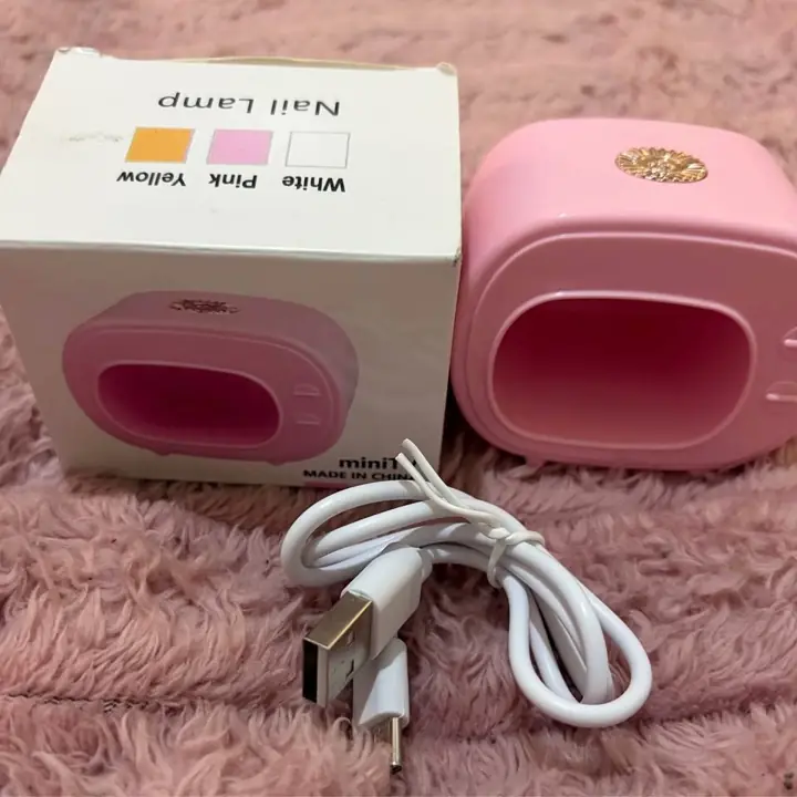 Mini cabina para uñas Mini lámpara UV/LED para manicura Temporizador