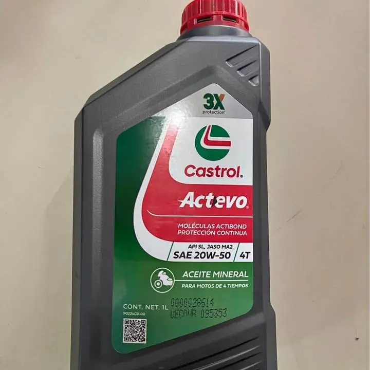 Aceite Castell Actevo mineral 20w-50 4 t