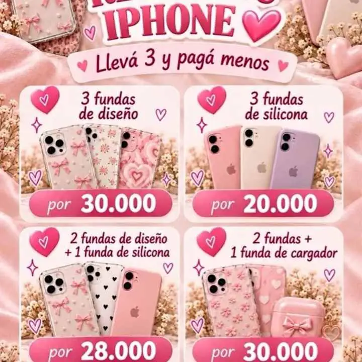 Fundas importadas para iPhone