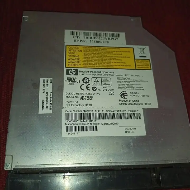 Repuestos para notebook