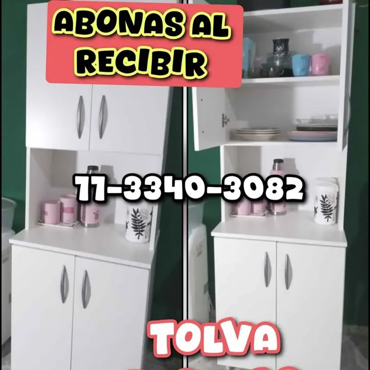 Tolva/despensero/mueble de cocina abonas al recibir y tenes envio gratis