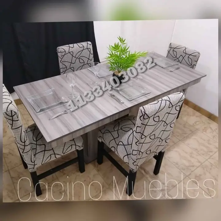 Juego de comedor abonas al recibir
