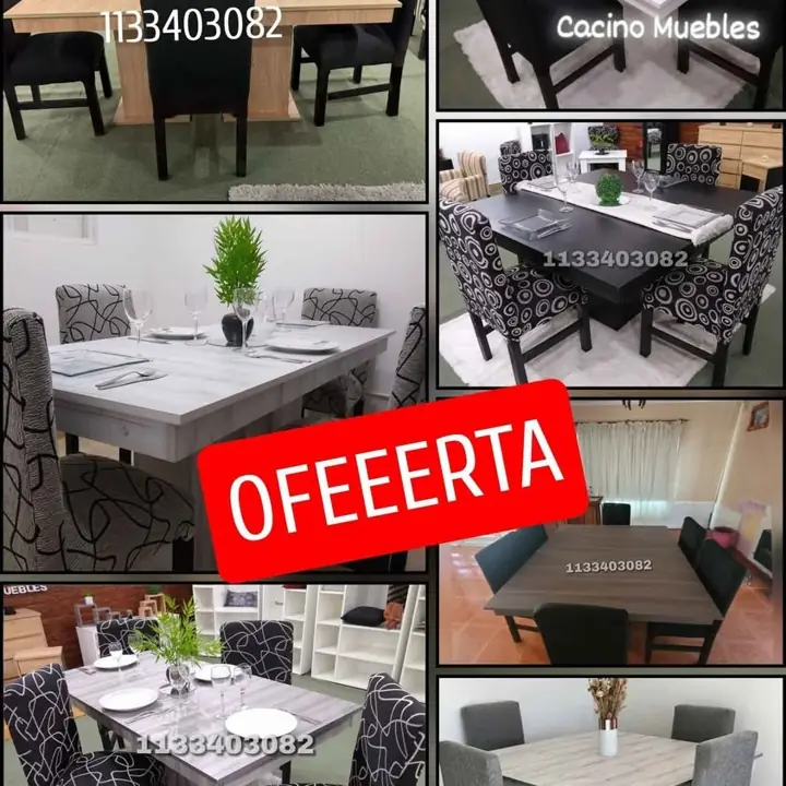 Mesas/vestidores/vajilleros/muebles de cocina. envíos gratis