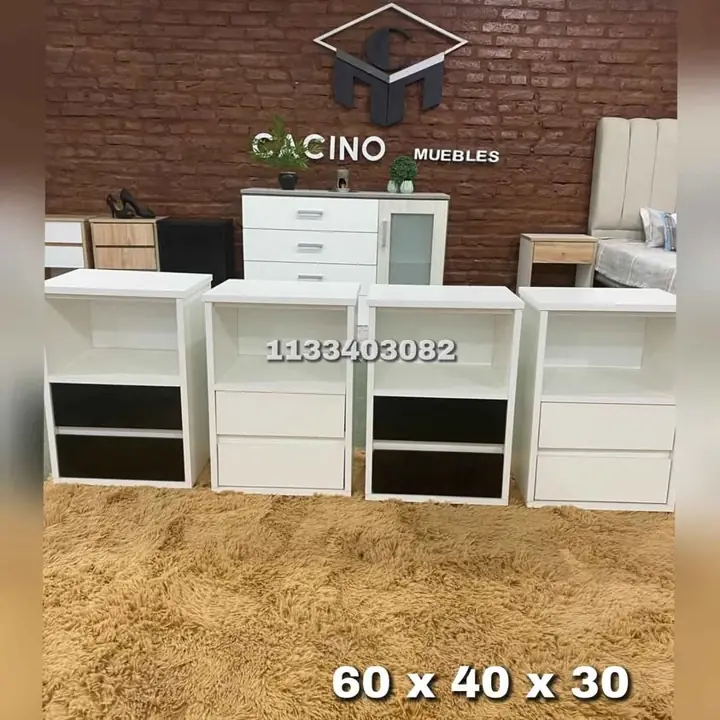 Mesita de luz abonas en el momento de la entrega