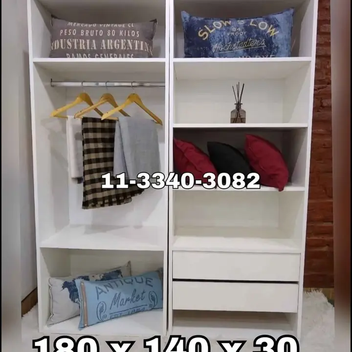 Promo vestidor , vestidores , ropero , percheros