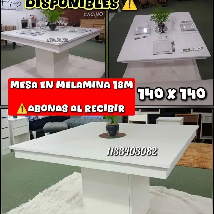 Juego de comedor mesa sola sillas sola envios gratis