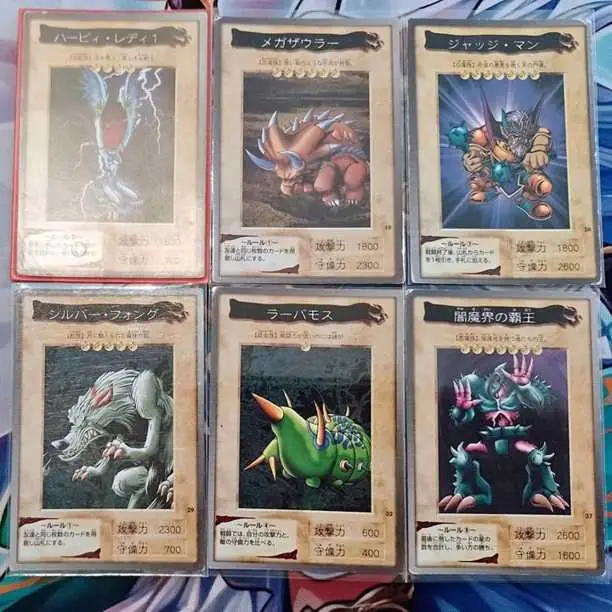 Cartas Yu-Gi-Oh Bandai a la venta en Buenos Aires (precio x c/u)