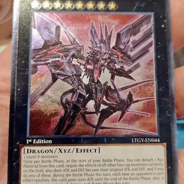 Number 107: Galaxy-Eyes Tachyon Dragon (ULTIMATE) 1ra edición a la venta en Buenos Aires