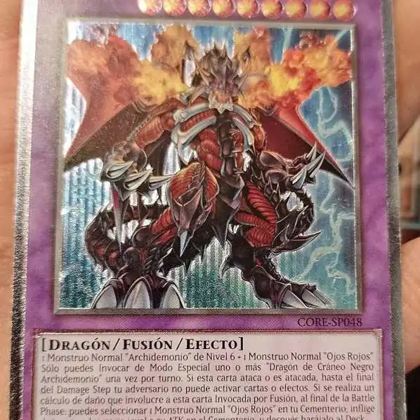 Archfiend Black Skull Dragon (ULTIMATE) 1ra edición en castellano a la venta en Buenos Aires