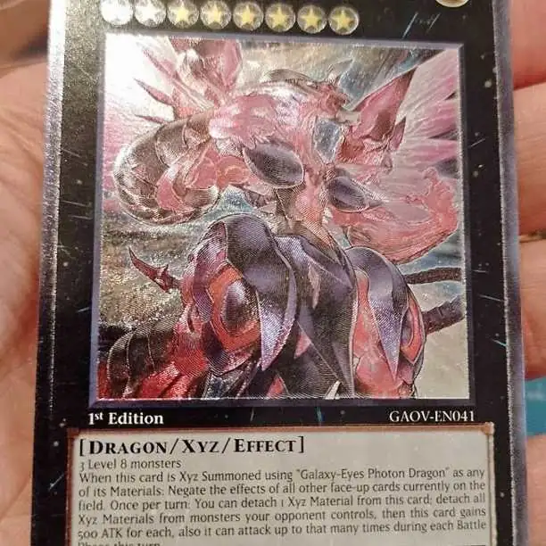 Neo Galaxy-Eyes Photon Dragon (ULTIMATE) 1ra edición a la venta en Buenos Aires