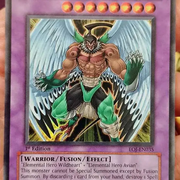 Elemental Hero Wild Wingman (SUPER) 1ra edición a la venta en Buenos Aires