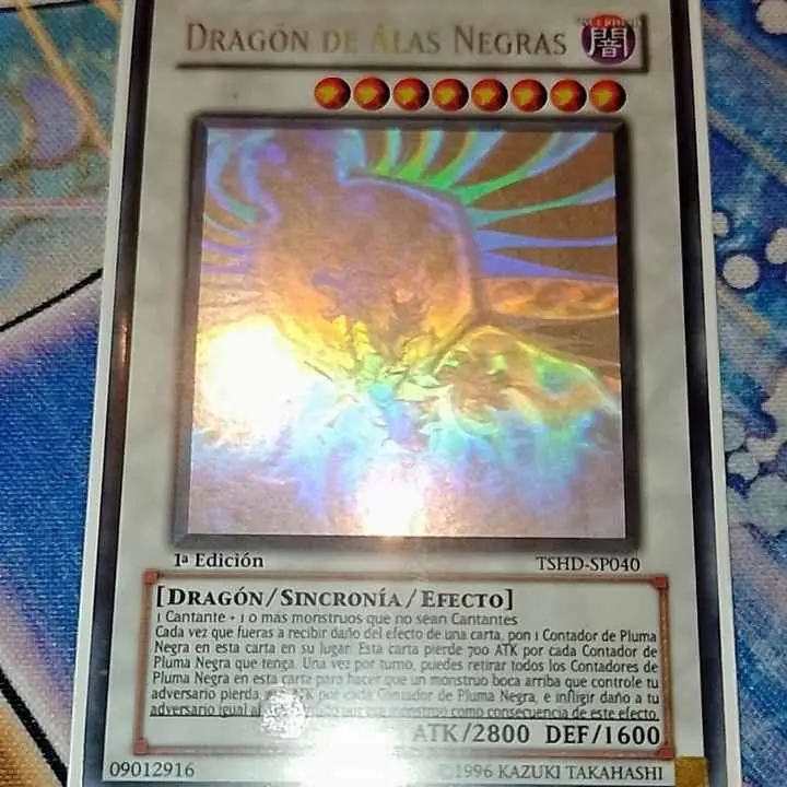 Black-Winged Dragon (GHOST Rare) 1ra edición en castellano a la venta en Buenos Aires