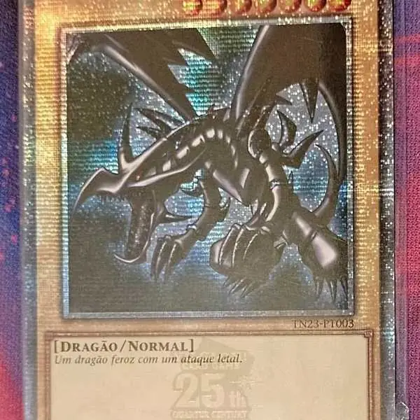 Red-Eyes Black Dragon (QUARTER) sellado en portugués a la venta en Buenos Aires