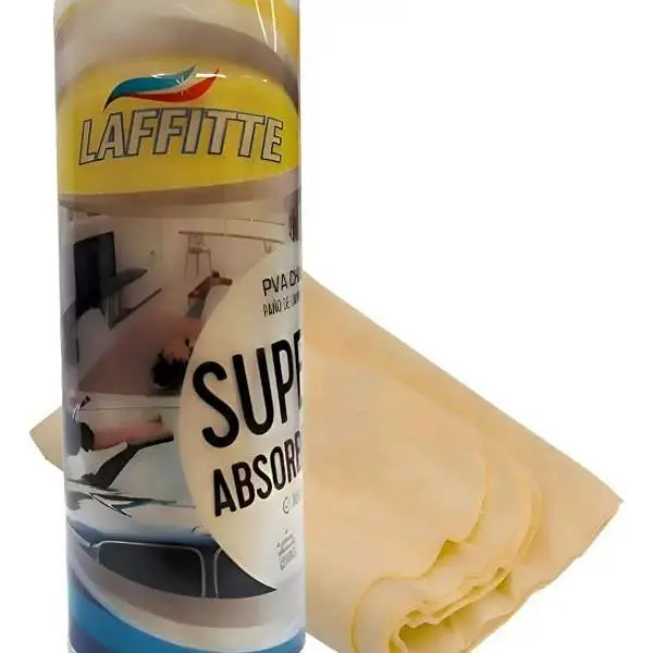 Paño chamois chico 43X32 AJ21 tubo gamuza sintetica