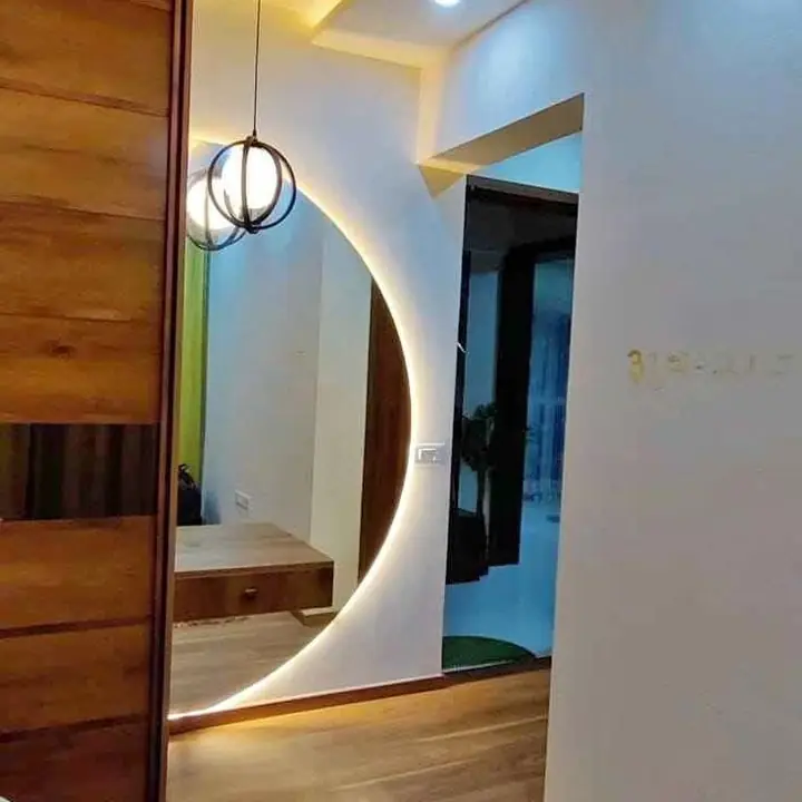 Espejos media luna LED en oferta