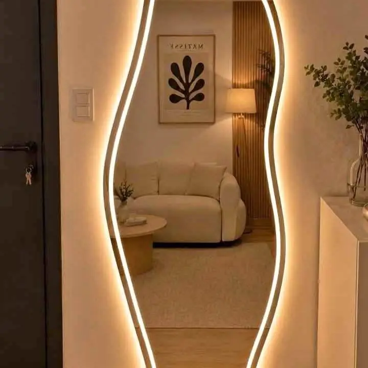 Espejos nube esmerilado touch en oferta