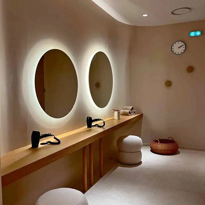 Espejos circular LED en oferta