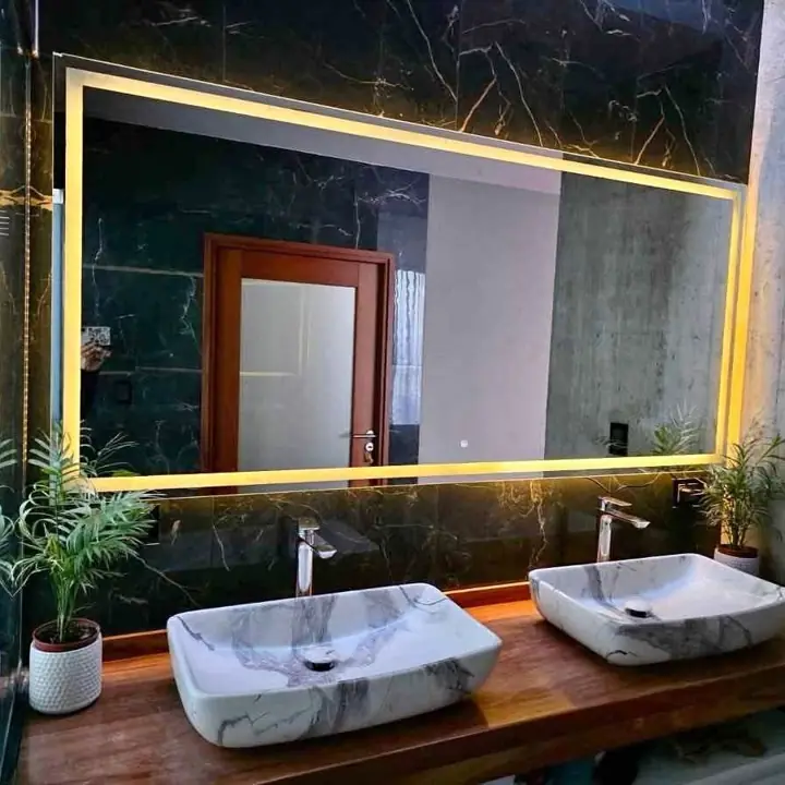 Espejos RECTANGULAR esmerilado touch en oferta