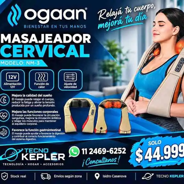 Masajeador cervical