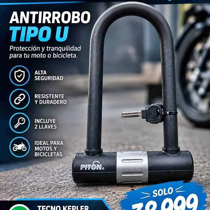 Antirrobo tipo U PITON
