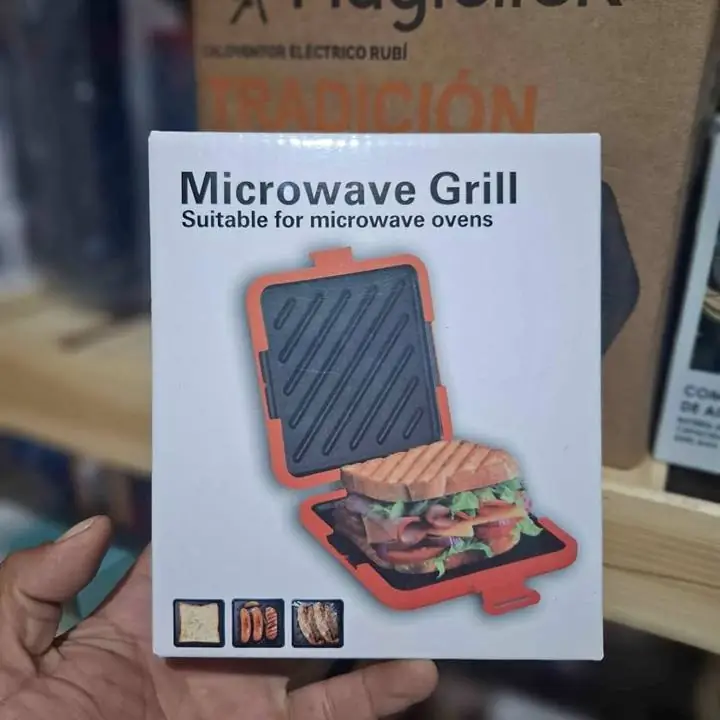 Plancha para microondas