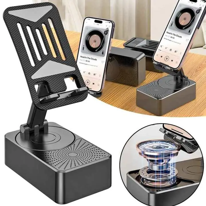 Soporte con parlante