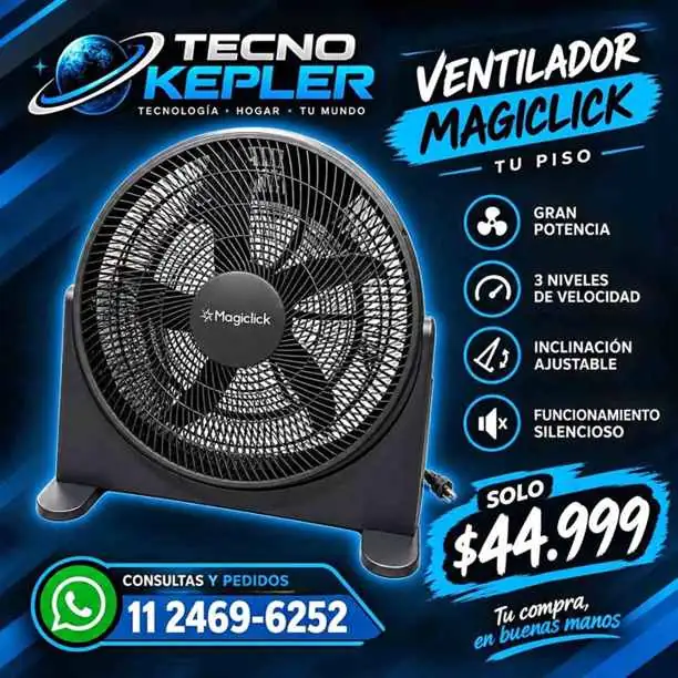 ¡Ventilador magiclick a precio imperdible!