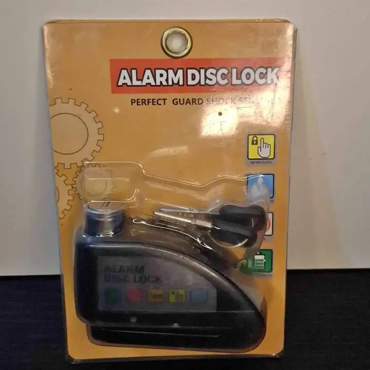 Traba disco con alarma