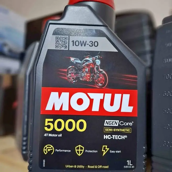 Aceite motul 5000 10W30 para moto – calidad y protección