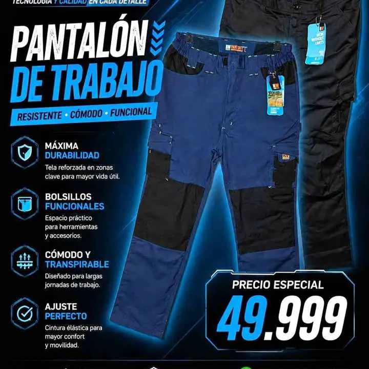 Pantalon de trabajo premium