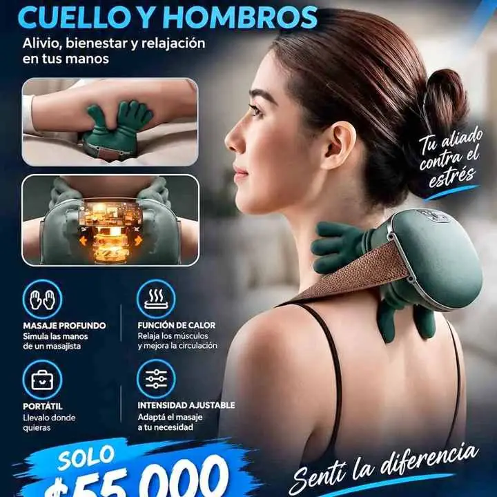 Masajeador de cuello y hombros