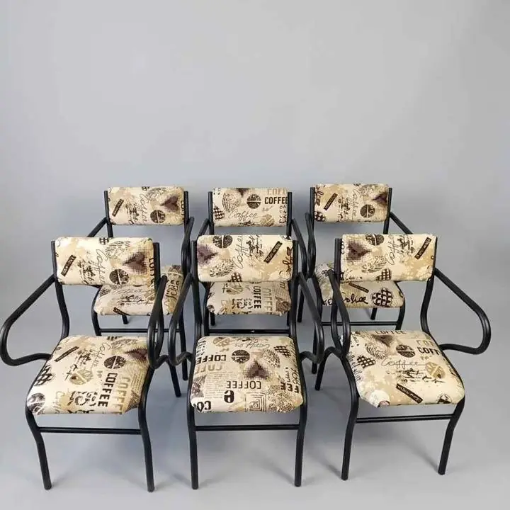 6 Sillones muy buen estado tapisado nuevo Sana y firme