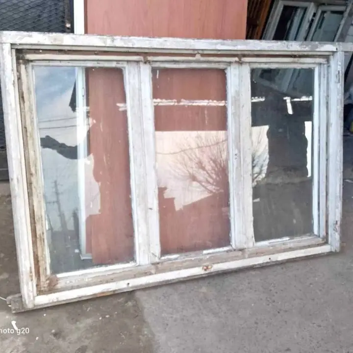 Ventanas de cedro sanas x 2 unidades