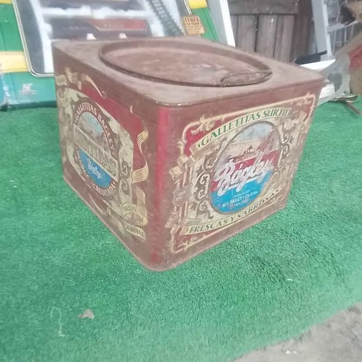 Latas vintage patentes afeitadoras balanza Todo el lote junto