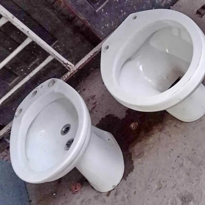 Inodoro y bidet buen estado todo