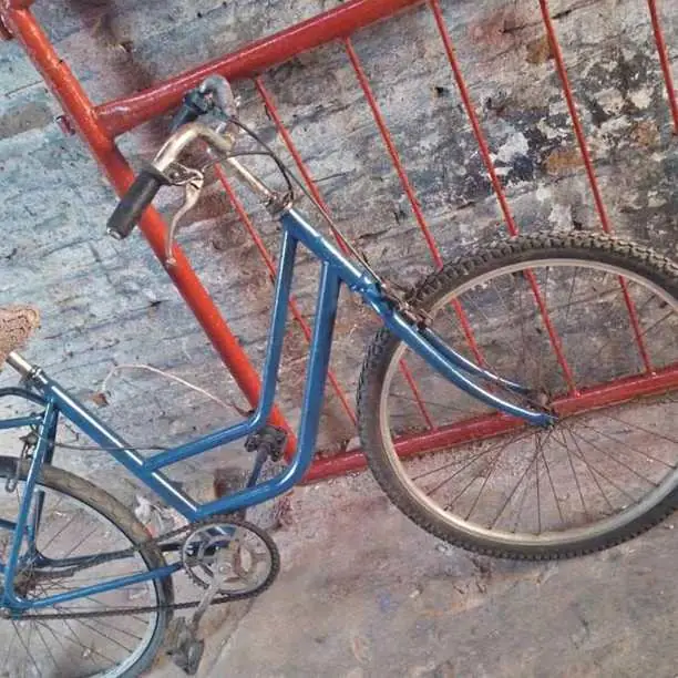 Bicicleta rodado 26 canasto y porta equipaje