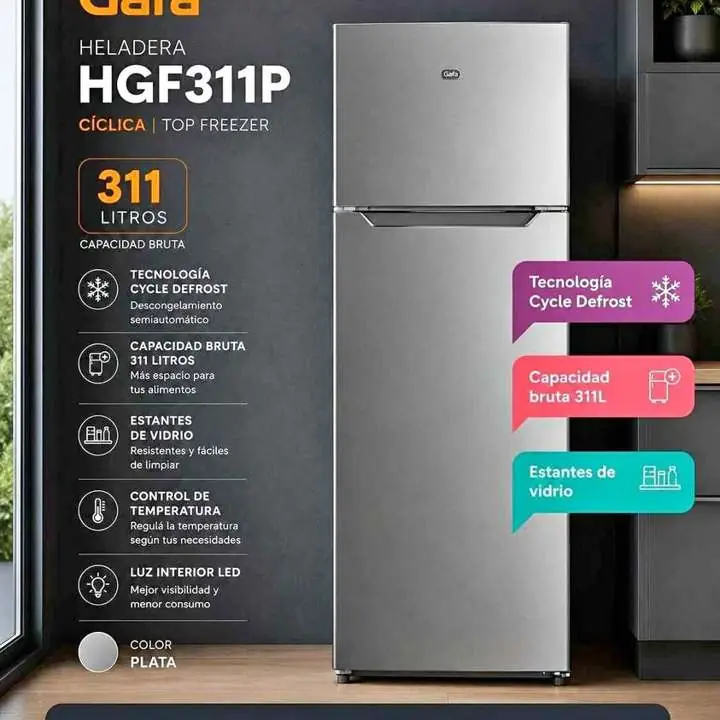 Heladera Gafa HGf311P 319 lts