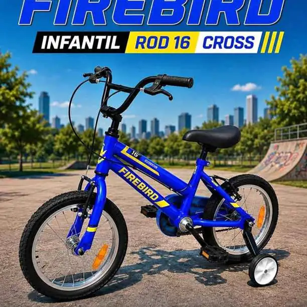 Se viene el día del niño bicicleta cross R16 firebird infantil precio $199.900