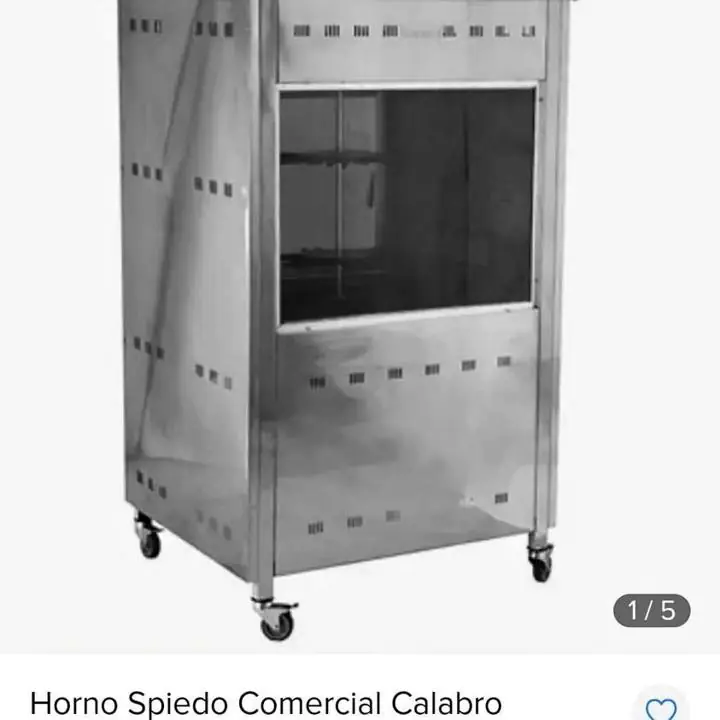 Horno Spiedo Comercial Calabro Calesita 12 Pollos Infrarrojo