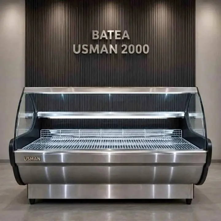 Batea Usman 2000 Negra Y Acero Equipada
