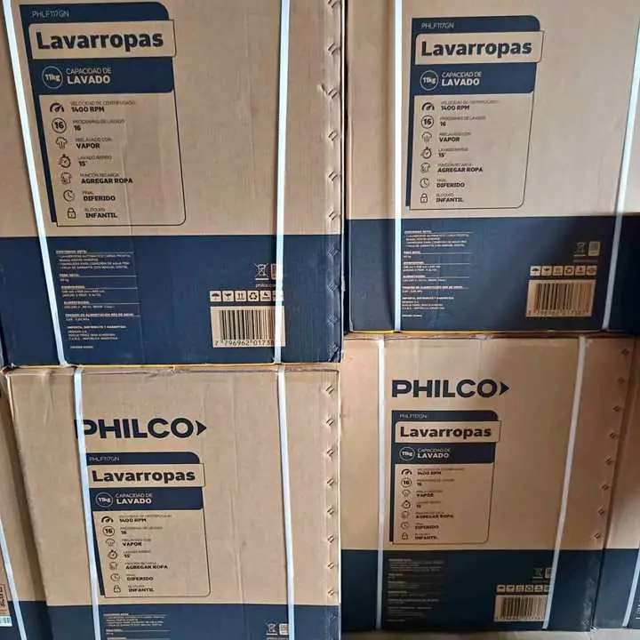Oportunidad lavarropas Philco 11 kilos 1400RPM gris