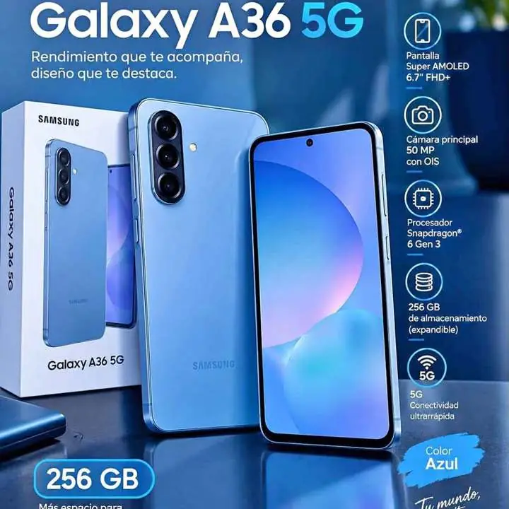 Samsung Galaxy A36 5g Dual Sim 256gb 8gb Celular