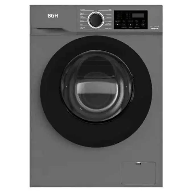 Lavarropas Carga Frontal BGH 6KG 1000R Inverter BWFE06S24AR Dark