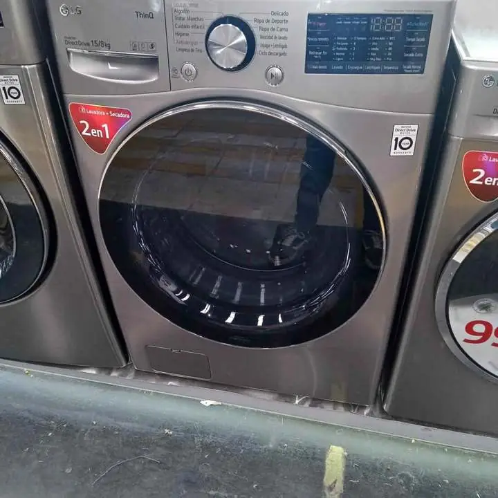 Lavasecarropas LG WD15EGNTSPG 15 / 8kg Inverter Essence Graphite 1.490.000
