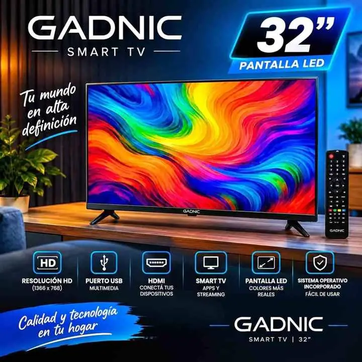 Nuevo ingresoo smart TV Gadnic 32"