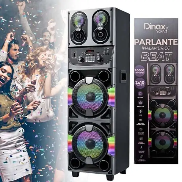 Parlante 2X10″ Dinax BEAT PAR40WB91