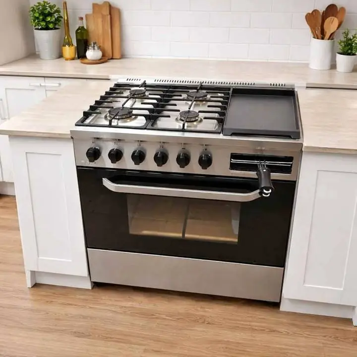 Cocina industrial morelli saho kuma 820 multigrill vidrio