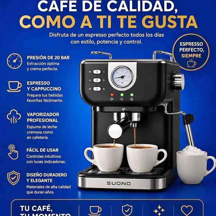 Nuevo ingreso cafetera espresso suono vingage