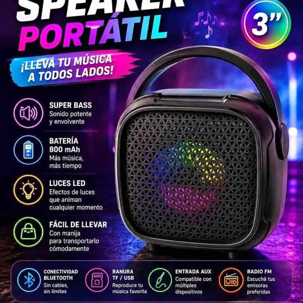 Parlante 3" speaker